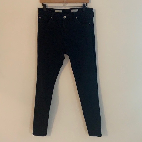 Ag Adriano Goldschmied Denim - AG Adriano Goldschmied Contour 360 The Farrah Skinny High Rise Jeans Rich Indigo